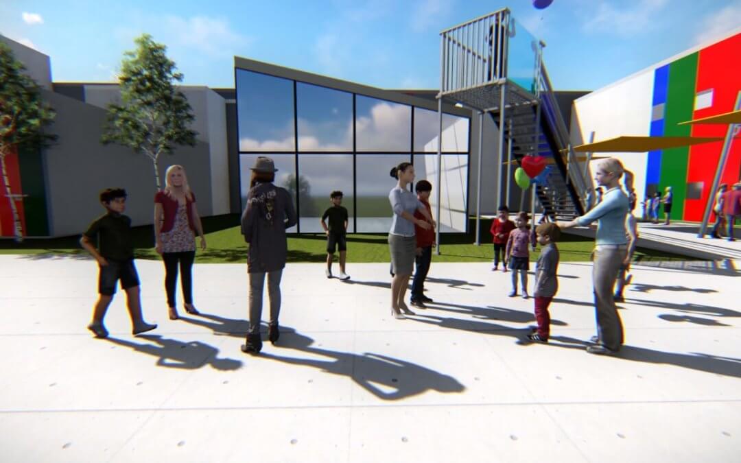 Ancon Construction Unveils Fly Thru Video of the New ETHOS Science Center!