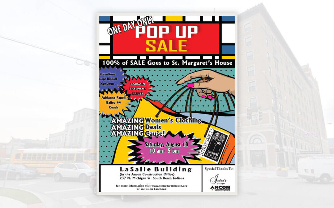 Pop Up Sale Sign