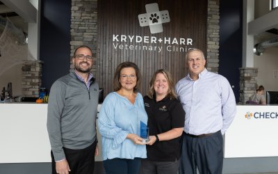 Ancon Construction shares “Excellence in Construction” Award with Kryder & Harr Veterinary Clinic
