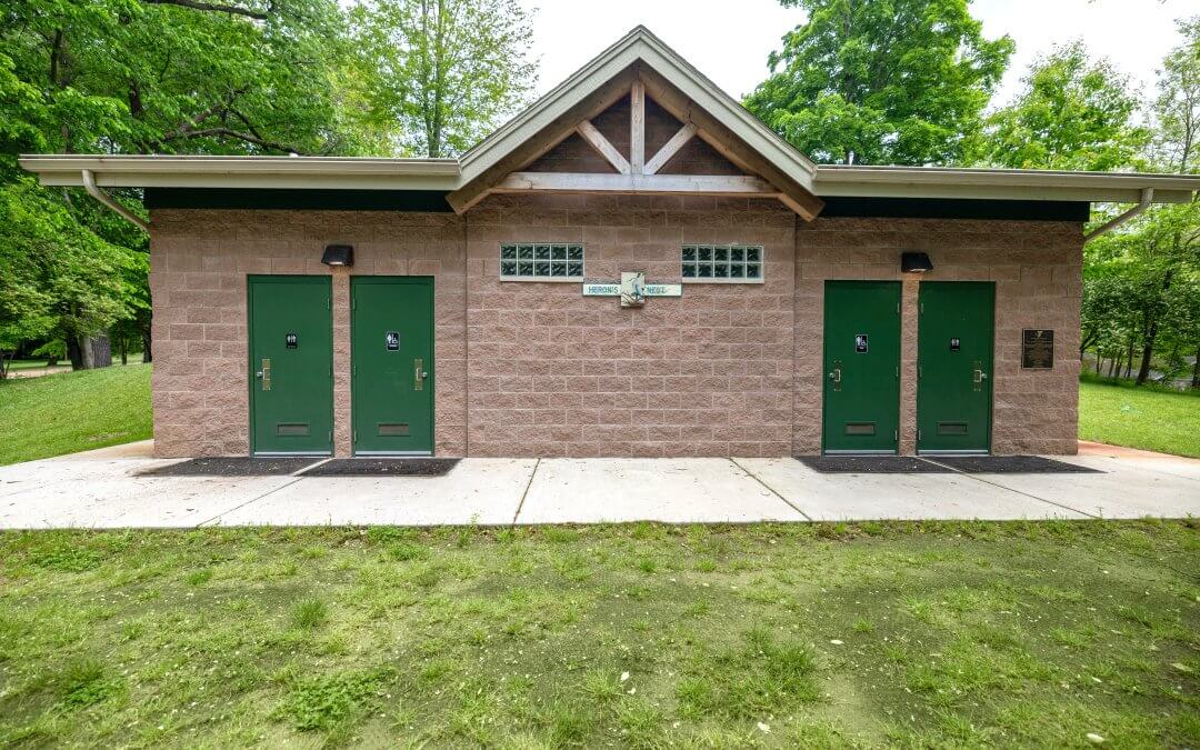 YMCA Camp Eberhart, Heron’s Nest Bath House